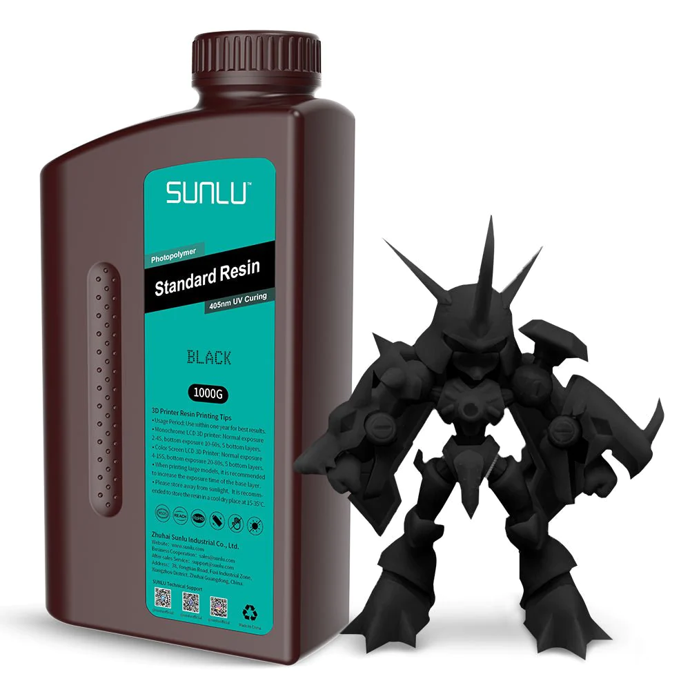 Żywica Sunlu Standard Black - dokładna, użytkowa