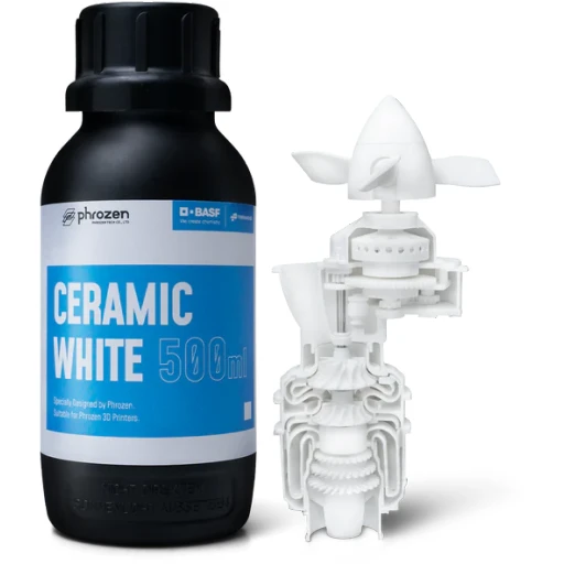 Phrozen Ceramic White 0,5 kg – biała żywica kompozytowa z ponad 50% zawartością ceramiki