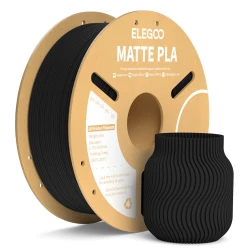Filament Elegoo PLA Matte Black 1kg