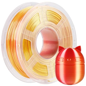 Filament Anycubic PLA Silk Dual-Color Red-Gold 1kg