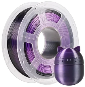 Filament Anycubic PLA Silk Dual-Color Black-Purple 1kg