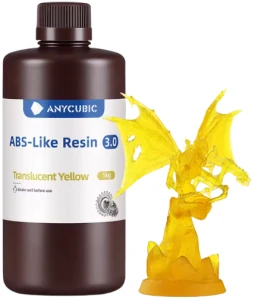 Anycubic ABS-Like 3.0 Translucent Yellow 1kg