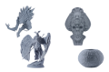 Anycubic Water Washable Grey Szara - przykładowy model wydruku