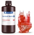 Anycubic Standard V2 Translucent Red 1kg - Większa wytrzymałość mechaniczna