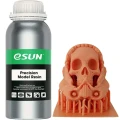 Żywica eSun Precision Model Resin Red Wax – przykład wydruku 3D czaszki