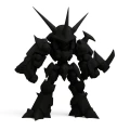Przykładowy model figurki wykonanej przez Żywice Sunlu Standard Black