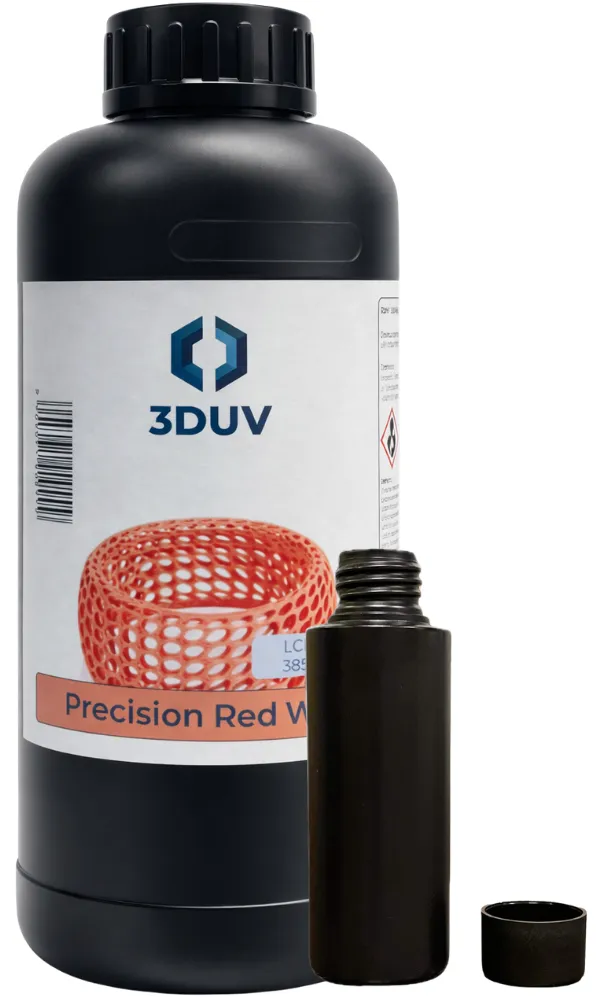3DUV Precision Red Wax 0,1 kg - Ekstremalna precyzja detali