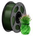 Filament Anycubic PETG Translucent Olive Green Przezroczysty Zielony 1kg 1,75 mm