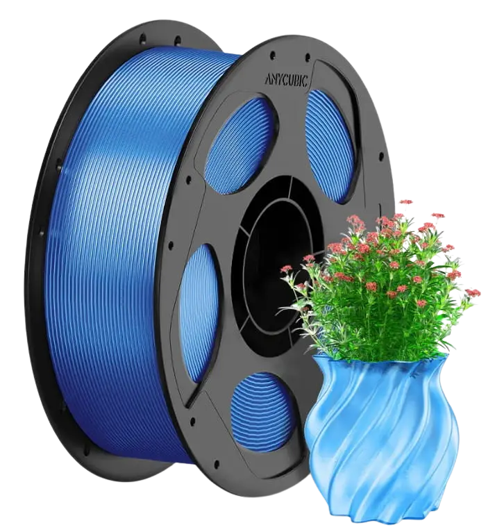 Filament Anycubic PETG Translucent Blue Przezroczysty Niebieski 1kg 1,75 mm