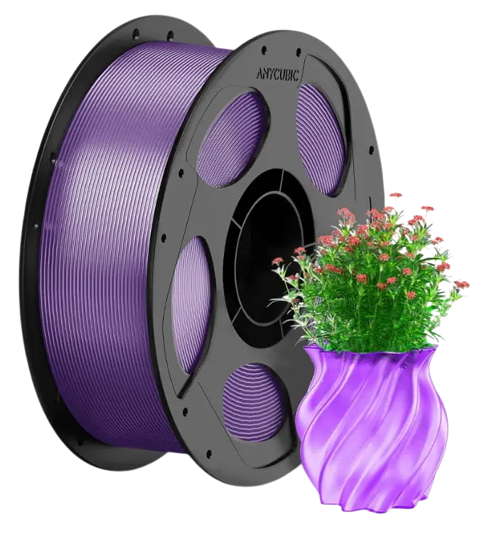 Filament Anycubic PETG Translucent Purple Przezroczysty Fioletowy 1kg 1,75 mm