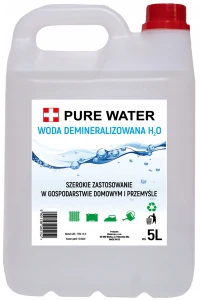 Woda demineralizowana 5L