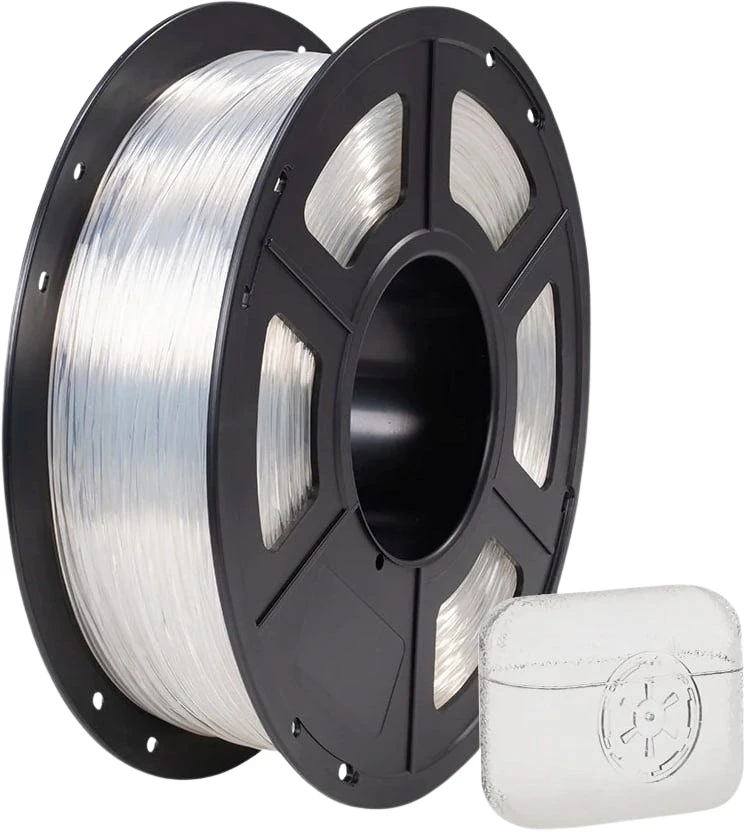 Filament Anycubic TPU Clear Transparent – elastyczny TPU o wysokiej wytrzymałości, idealny do trwałych wydruków 3D.
