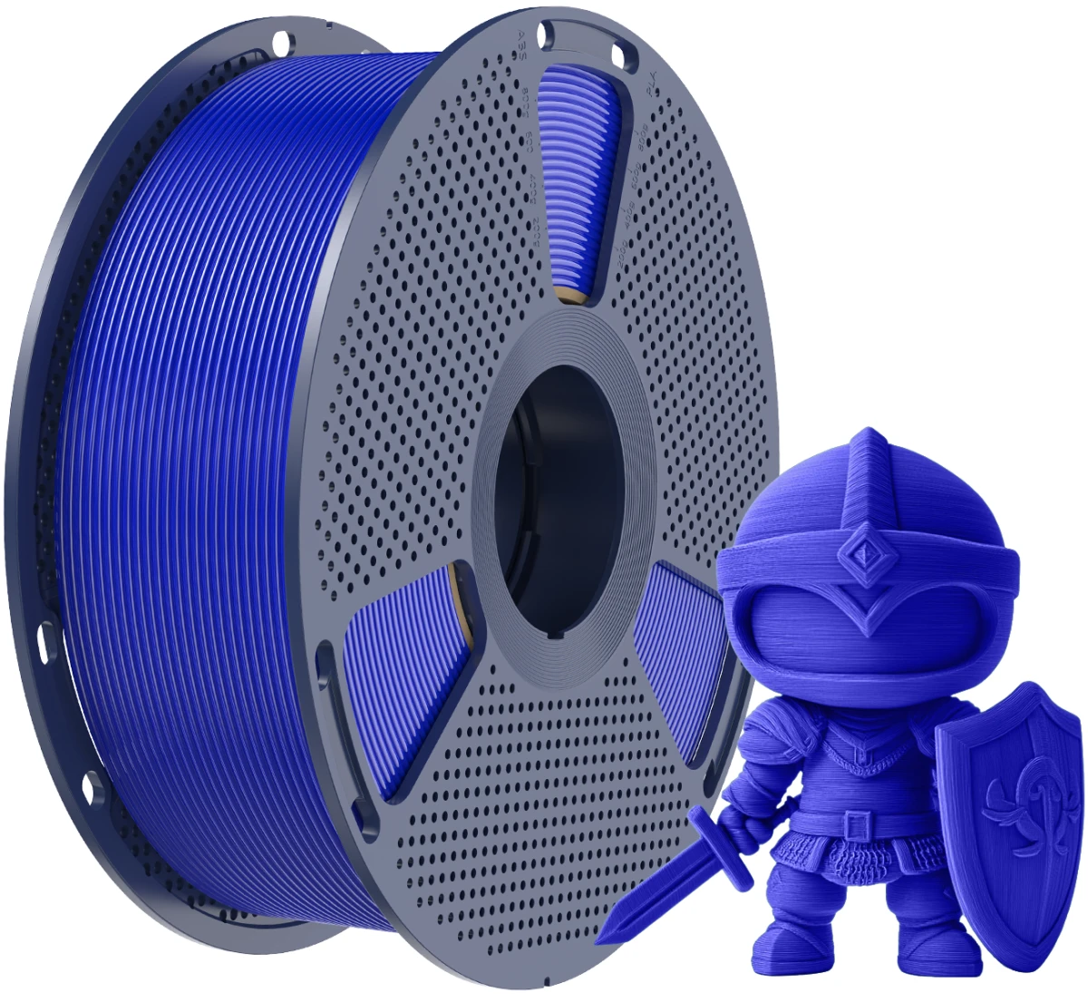 Filament Sunlu PLA+ 2.0 Klein Blue Wysoka wytrzymałość – odporny na uderzenia i naprężenia, idealny do trwałych wydruków 3D.
