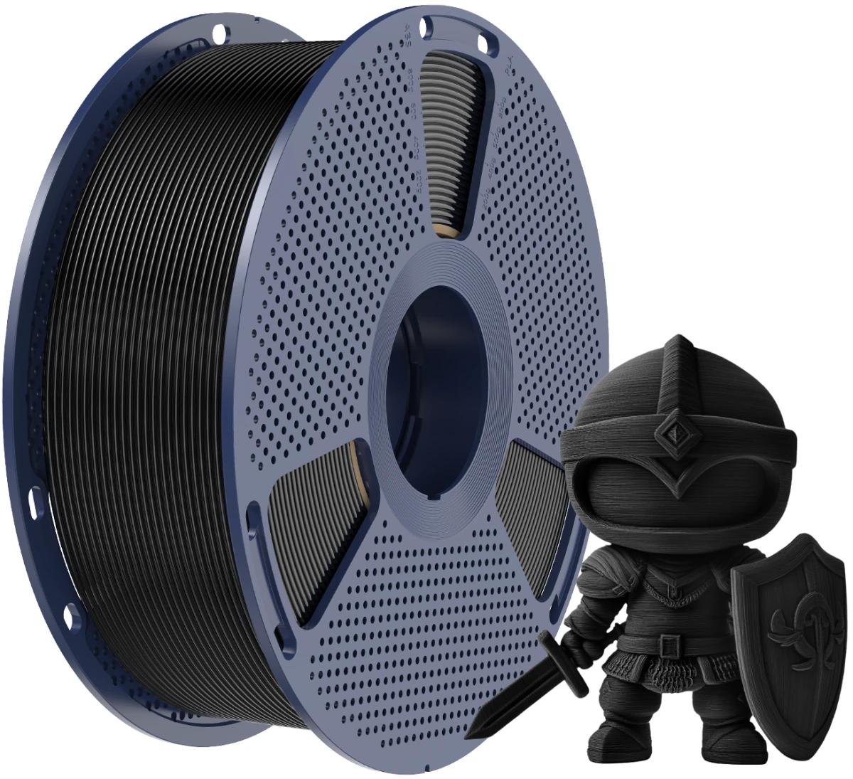 Filament Sunlu PLA+ 2.0 Black Czarny 1kg