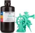 Żywica UV Elegoo ABS-Like Mint Green 1kg do drukarki 3D LCD DLP SLA – wytrzymała miętowa żywica fotopolimerowa do modeli technicznych i figurek.