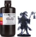 Żywica UV Elegoo ABS-Like 3.0 Smoky Black 1kg do drukarki 3D LCD DLP – wytrzymała techniczna żywica o wysokiej odporności na uderzenia i precyzyjnym odwzorowaniu detali.