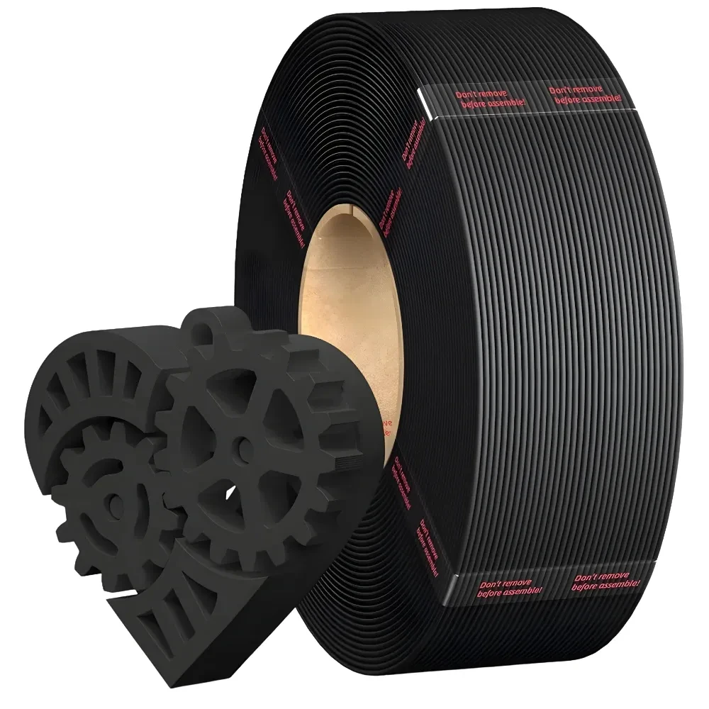 Filament Anycubic PLA+ Refill Black 1kg z modelem