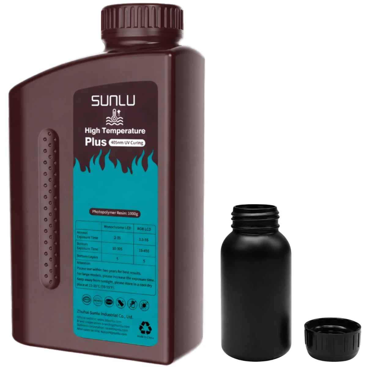 Żywica Sunlu High Temp Plus Grey 0,1kg - Niezwykle wysoka odporność termiczna