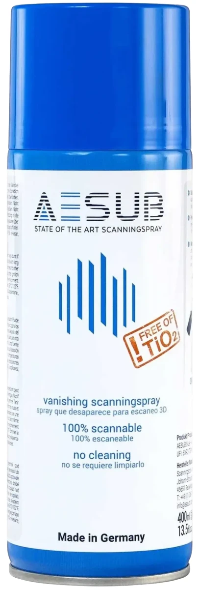 Spray AESUB Blue - Bez czyszczenia po skanowaniu