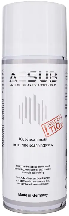 Spray AESUB White 400ml - Precyzyjne skanowanie 3D