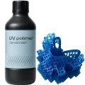 Żywica UV Polimer Dental Cast Blue 1kg – profesjonalna żywica odlewnicza do druku 3D, idealna do koron, mostów i struktur protetycznych.