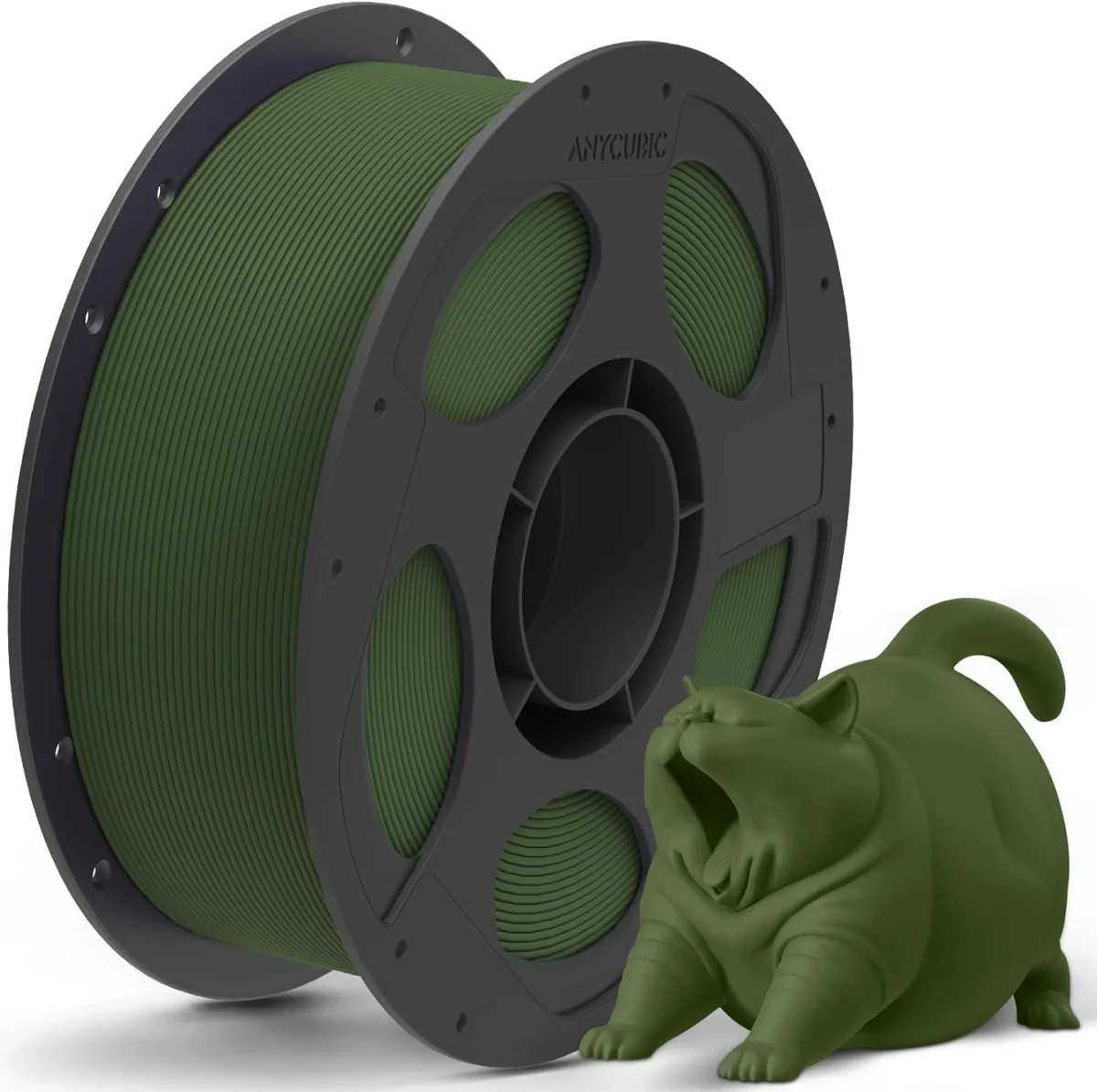 Filament Anycubic PLA Matte Dark Green 1kg