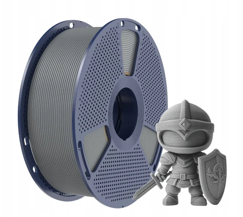 Filament Sunlu PLA+ Grey 1kg - Zwiększona wytrzymałość