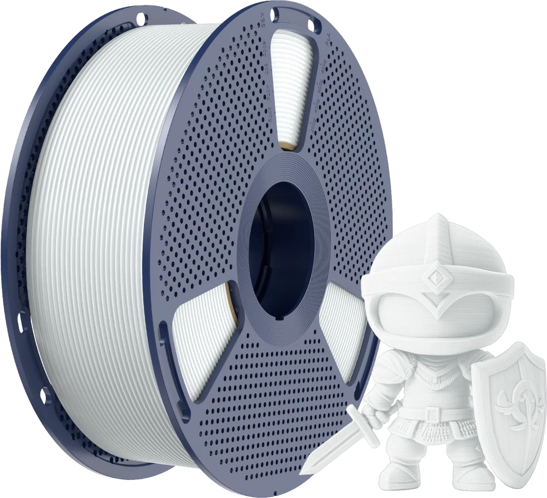 Filament Sunlu PLA+ White 1kg - Zwiększona wytrzymałość