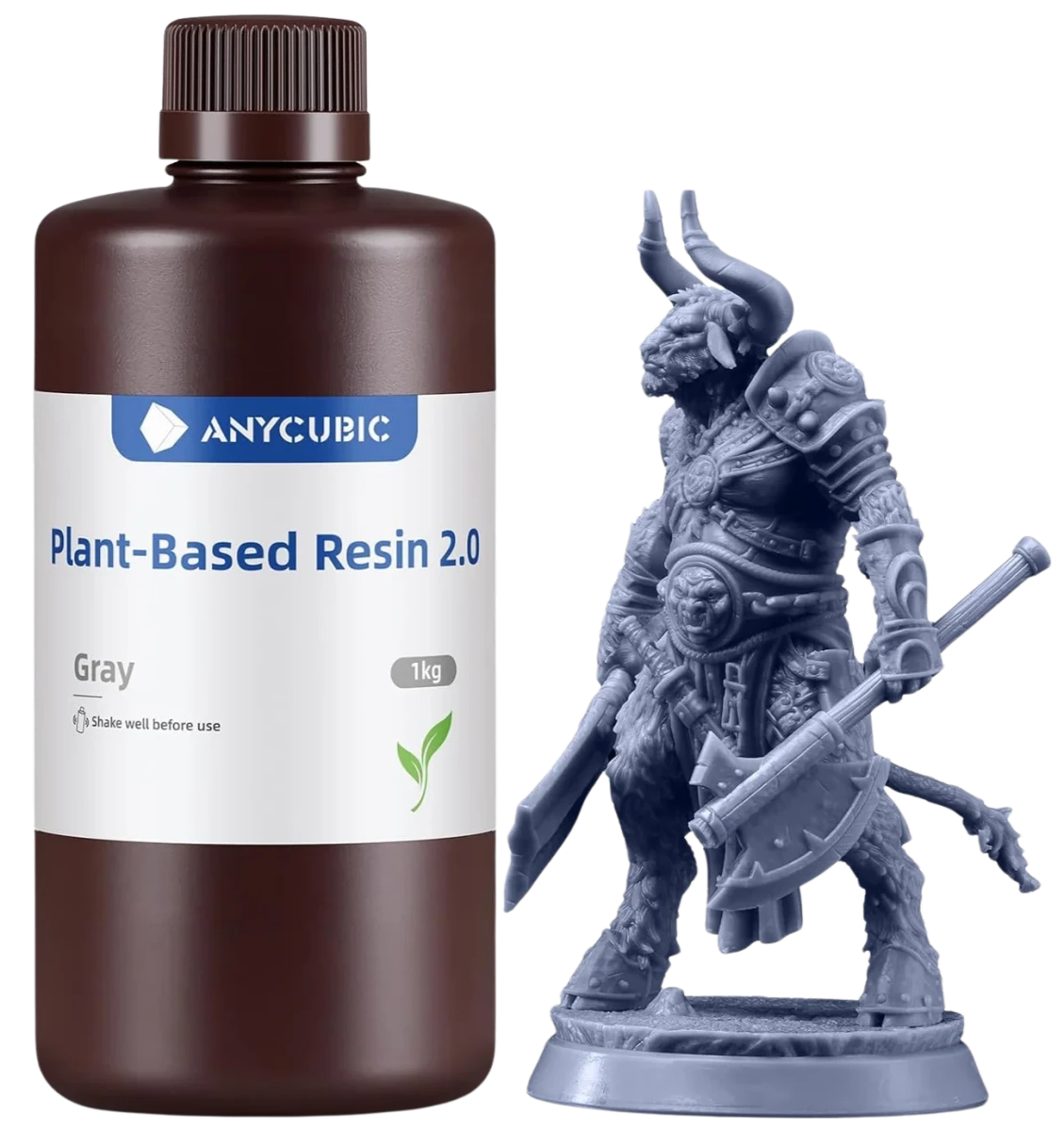 Anycubic Plant-Based 2.0 Grey 1kg - Neutralny zapach i komfort pracy