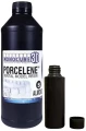 Butelka 1kg Monocure 3D Porcelene Dental (S) Almond a o matowym, porcelanowym wykończeniu do precyzyjnych modeli + 100ml butelka zastępcza