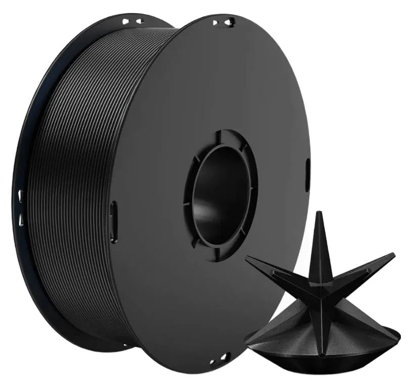 Filament Anycubic PLA Metal Black 1kg z realistycznym metalicznym połyskiem