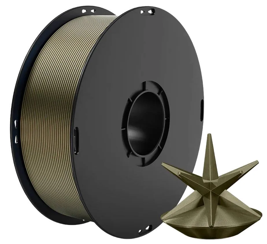 Szampański filament Anycubic PLA Metal 1,75 mm do dekoracyjnych wydruków 3D i cosplayu