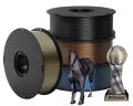 Anycubic PLA Metal 4kg - zestaw filamentów Black, Blue, Cooper i Champagne do drukarek 3D