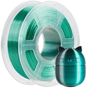 Filament Anycubic PLA Silk Dual-Color Black-Green 1kg