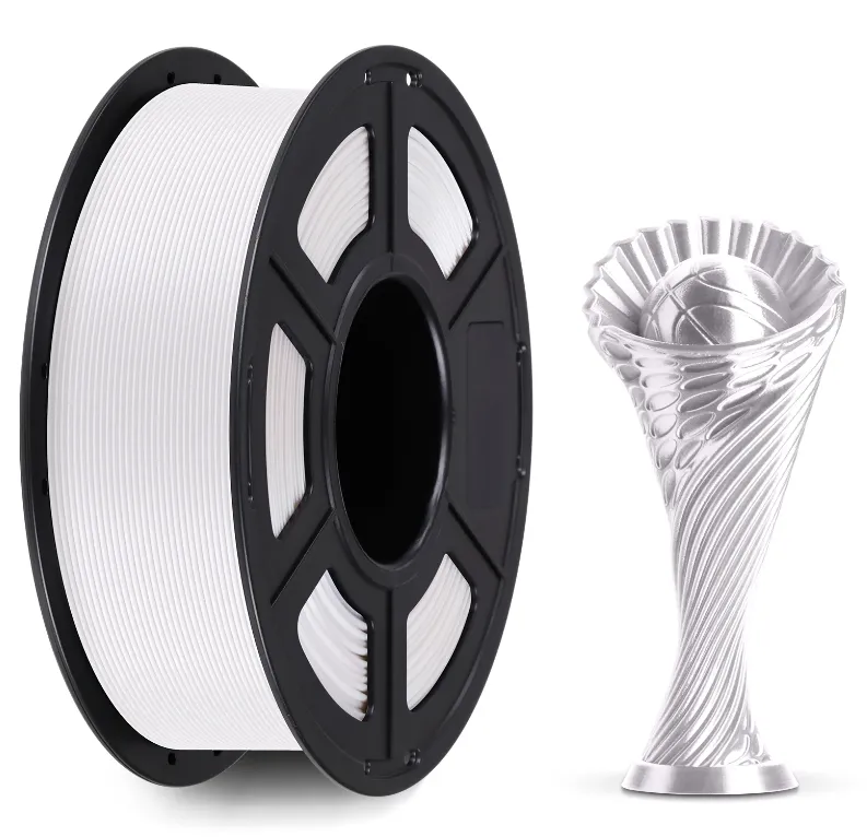 Filament Anycubic PLA Silk White 1kg z jedwabistym połyskiem