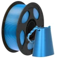 Filament Anycubic PLA Silk Blue Niebieski 1kg do drukarki 3D z jedwabistym połyskiem