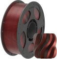 Czarno-czerwony filament PLA Silk Anycubic 1kg do precyzyjnych wydruków o eleganckim połysku i wysokiej jakości