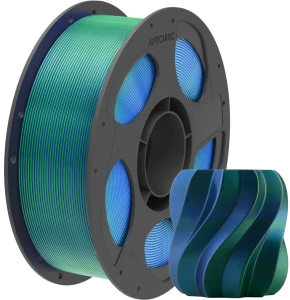 Filament Anycubic PLA Silk Dual-Color Blue-Green 1kg
