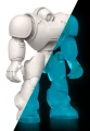 Filament Anycubic PLA Glow Biały Niebieski kompatybilny z drukarkami 3D FDM/FFF 1,75 mm