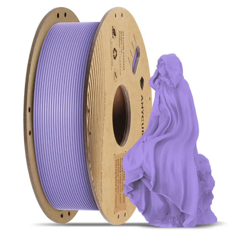 Filament Anycubic PLA Matte Purple Fioletowy 1kg 1,75 mm do drukarki 3D FDM