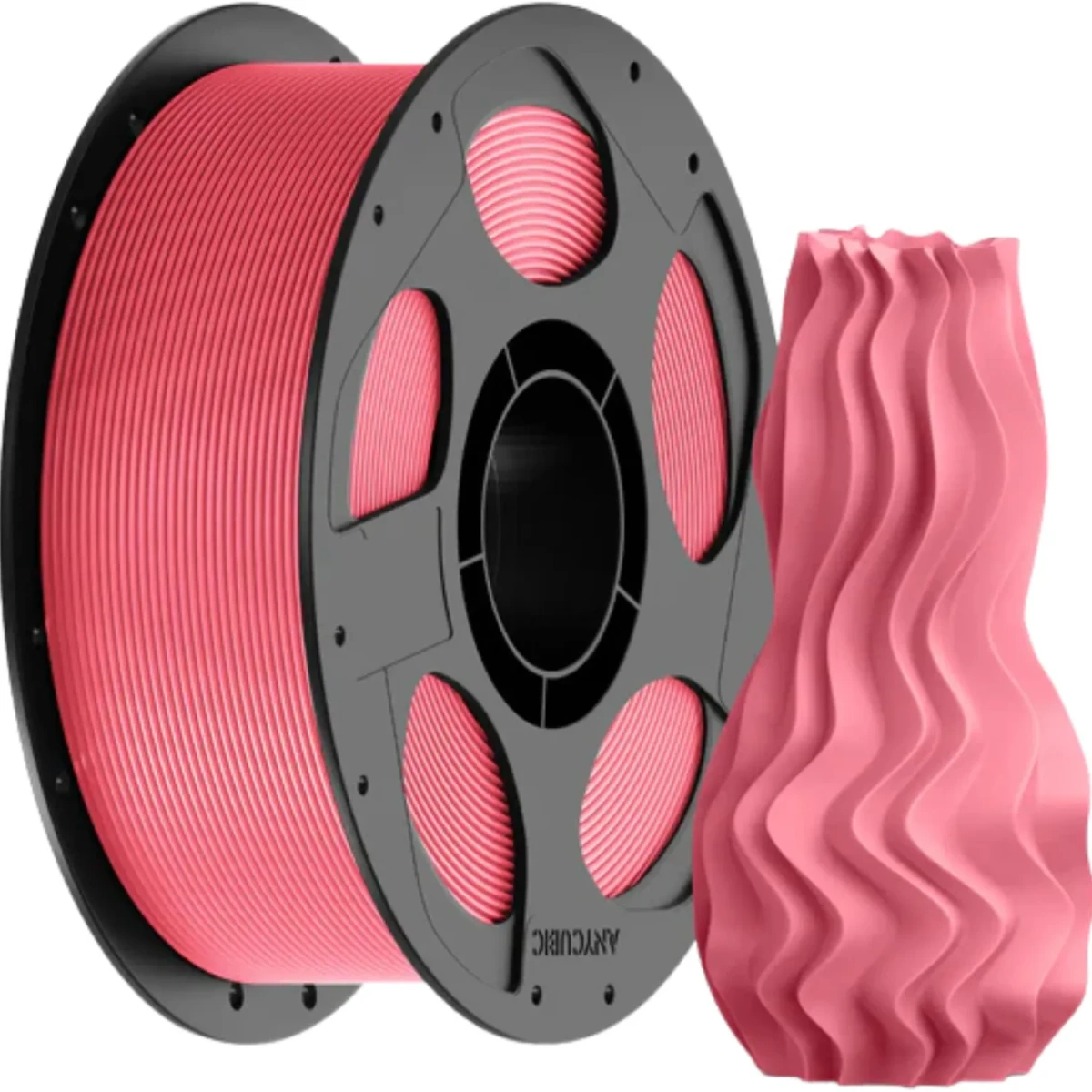 Anycubic PLA Strawberry Pink odporny na plątanie i zatykanie dyszy