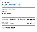 Sugerowane zastosowania: Filigran, wzory fusion