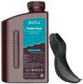 Żywica Sunlu Flexible Black 1kg z przykładowym modelem