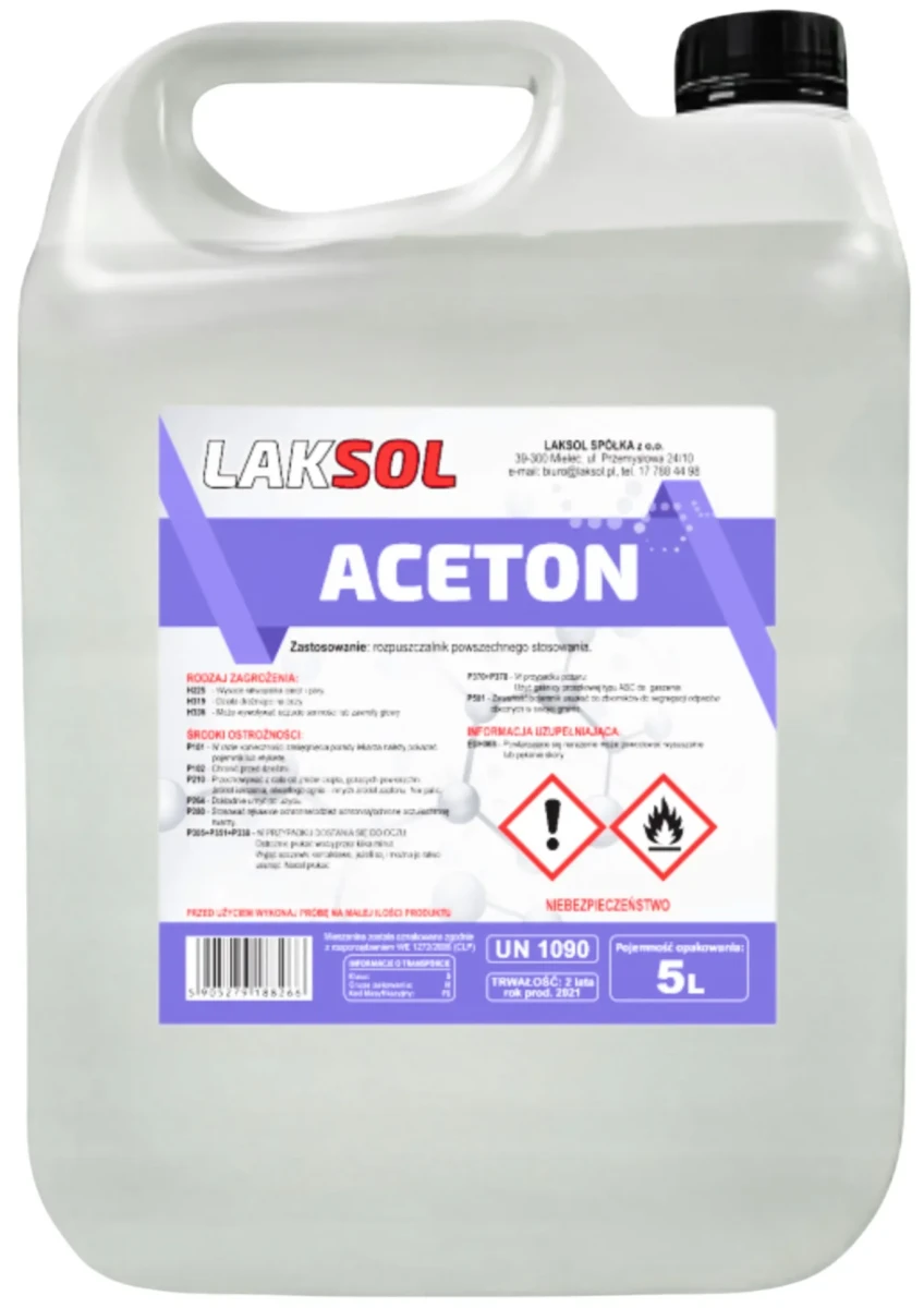 Aceton Techniczny 5L