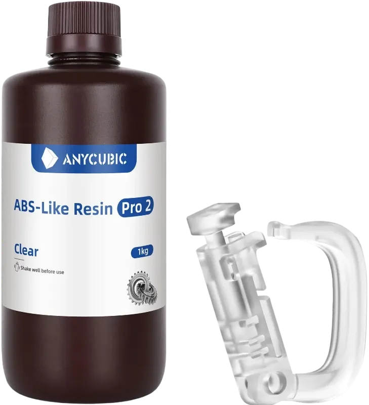 Anycubic Abs-like Pro 2 Clear 1kg - Wysoka odporność mechaniczna