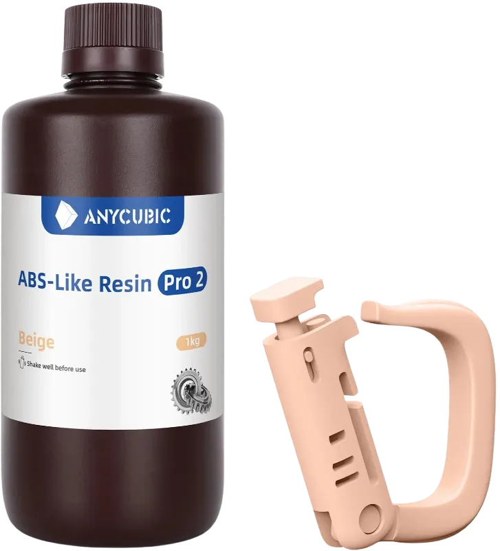 Anycubic Abs-like Pro 2 Beige 1kg - Wysoka odporność mechaniczna