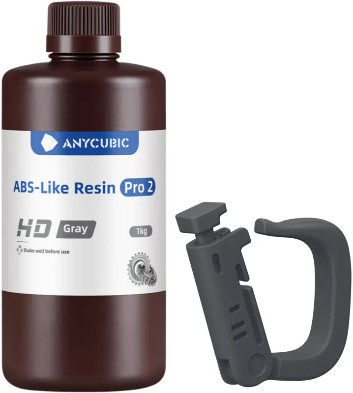 Anycubic ABS-Like Pro 2 HD Grey 1kg - Wysoka odporność mechaniczna