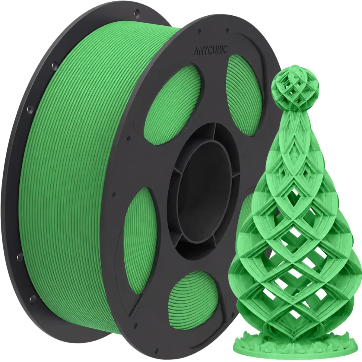 Anycubic PLA Matte Green do precyzyjnych wydruków 3D o eleganckiej matowej powierzchni