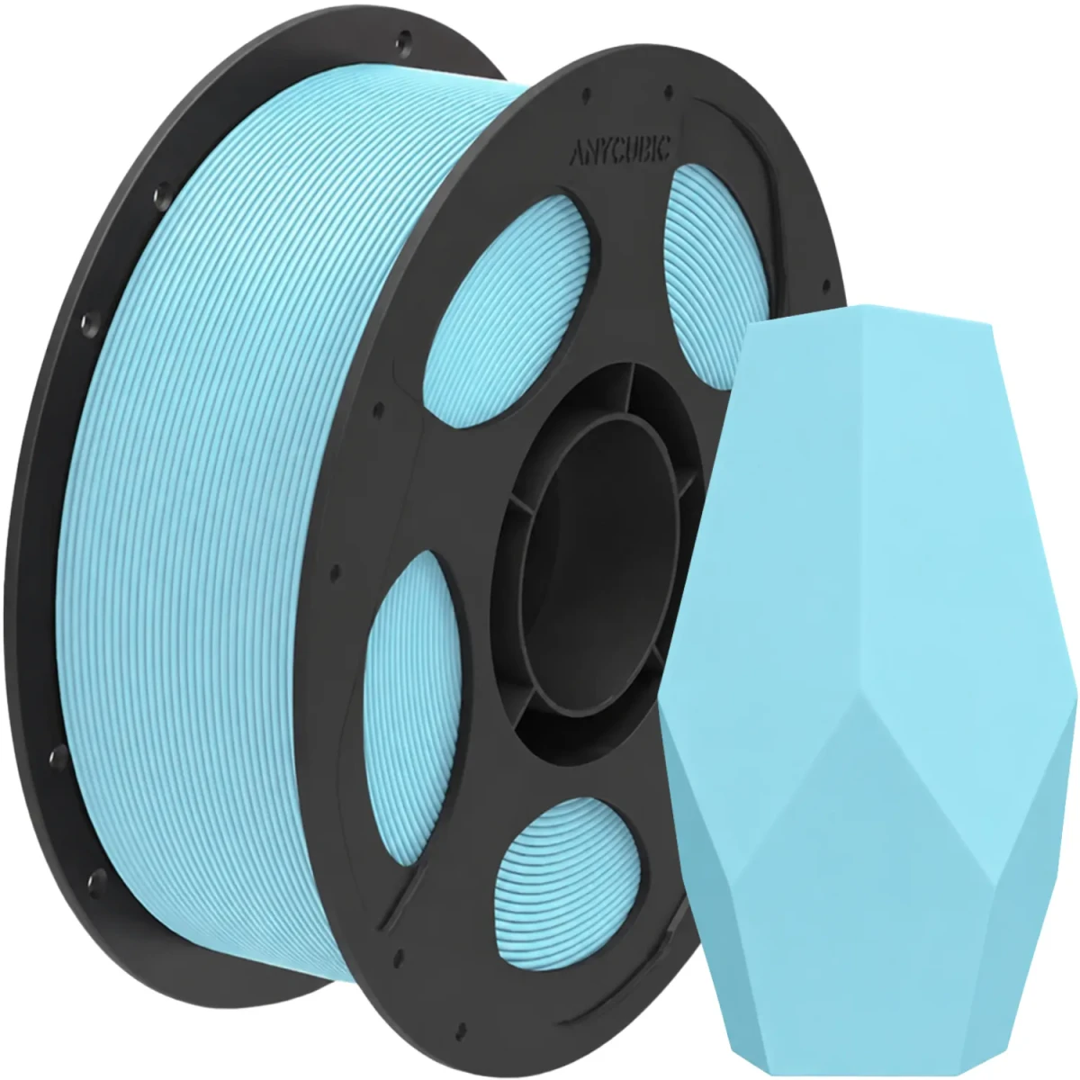 Filament Anycubic PLA Matte Glacier Blue Jasny Niebieski 1kg 1,75 mm do drukarki 3D