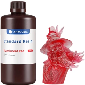 Anycubic Standard Translucent Red 1kg